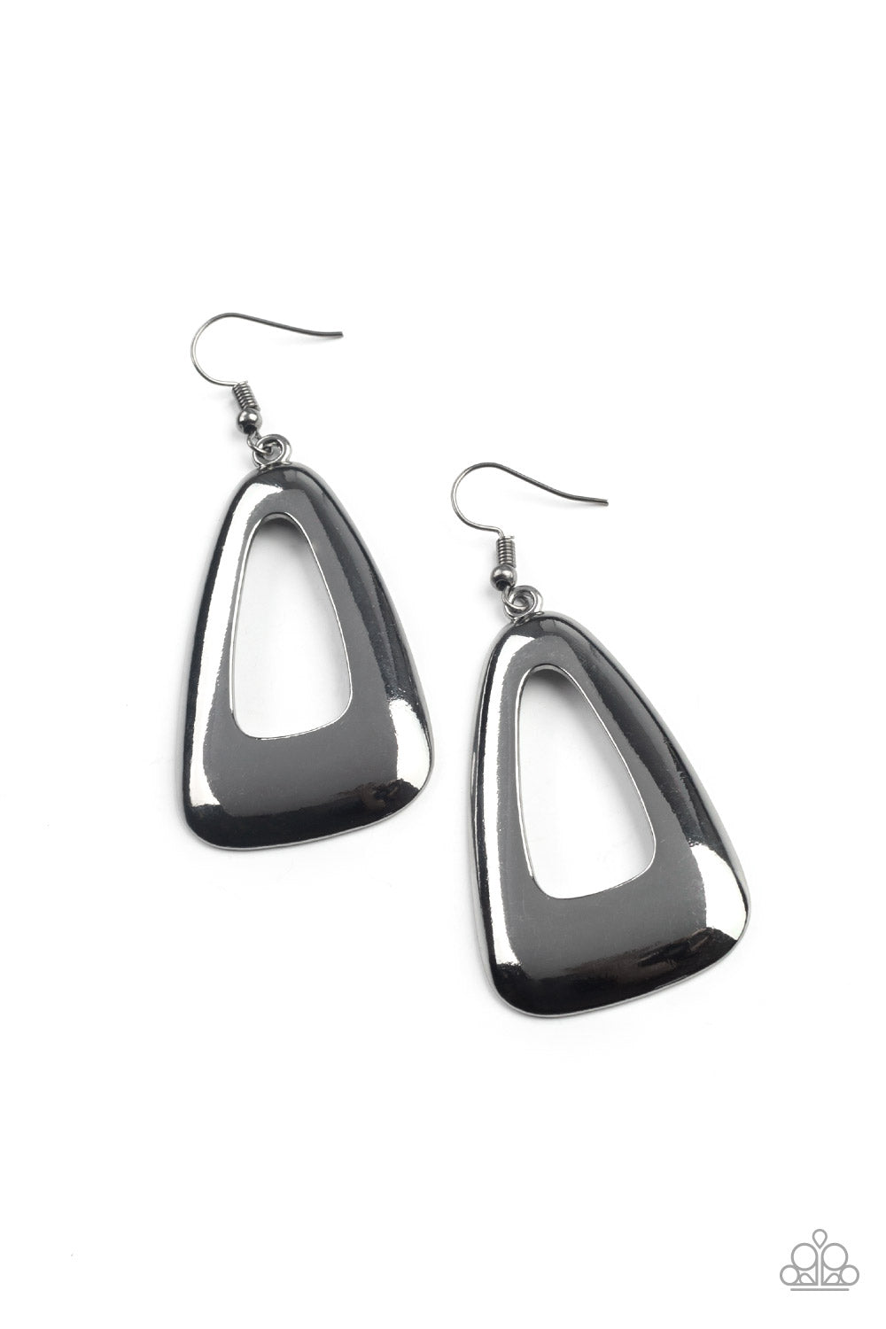 Irresistibly Industrial - Black Earrings 