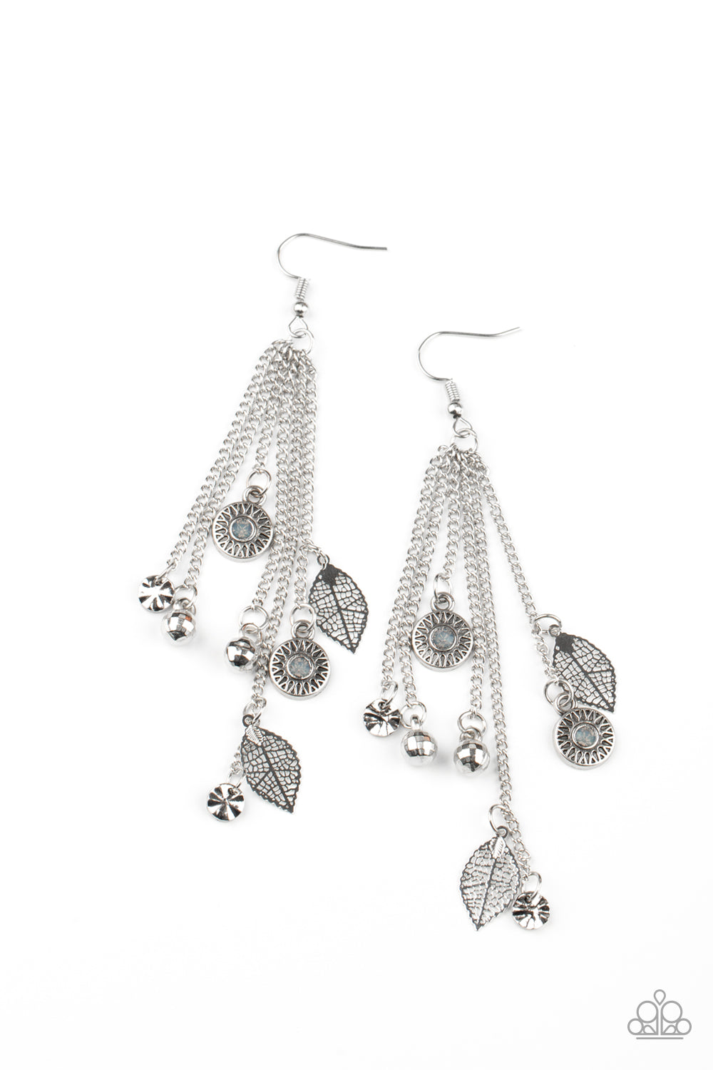 A Natural Charmer - Silver Earrings 