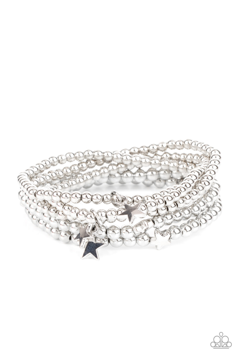 Paparazzi American All-Star - Silver Bracelet 