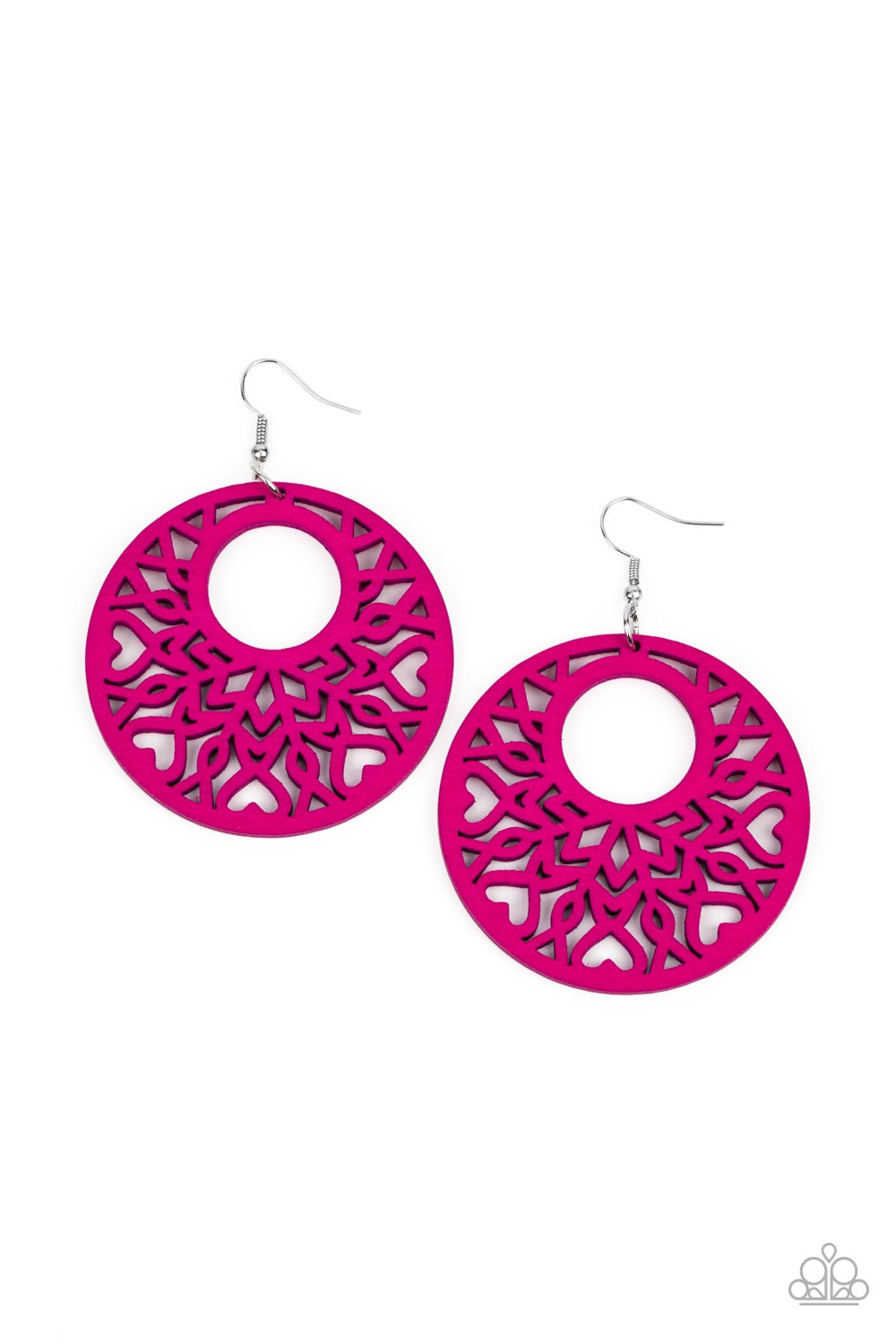 Tropical Reef - Pink Earring