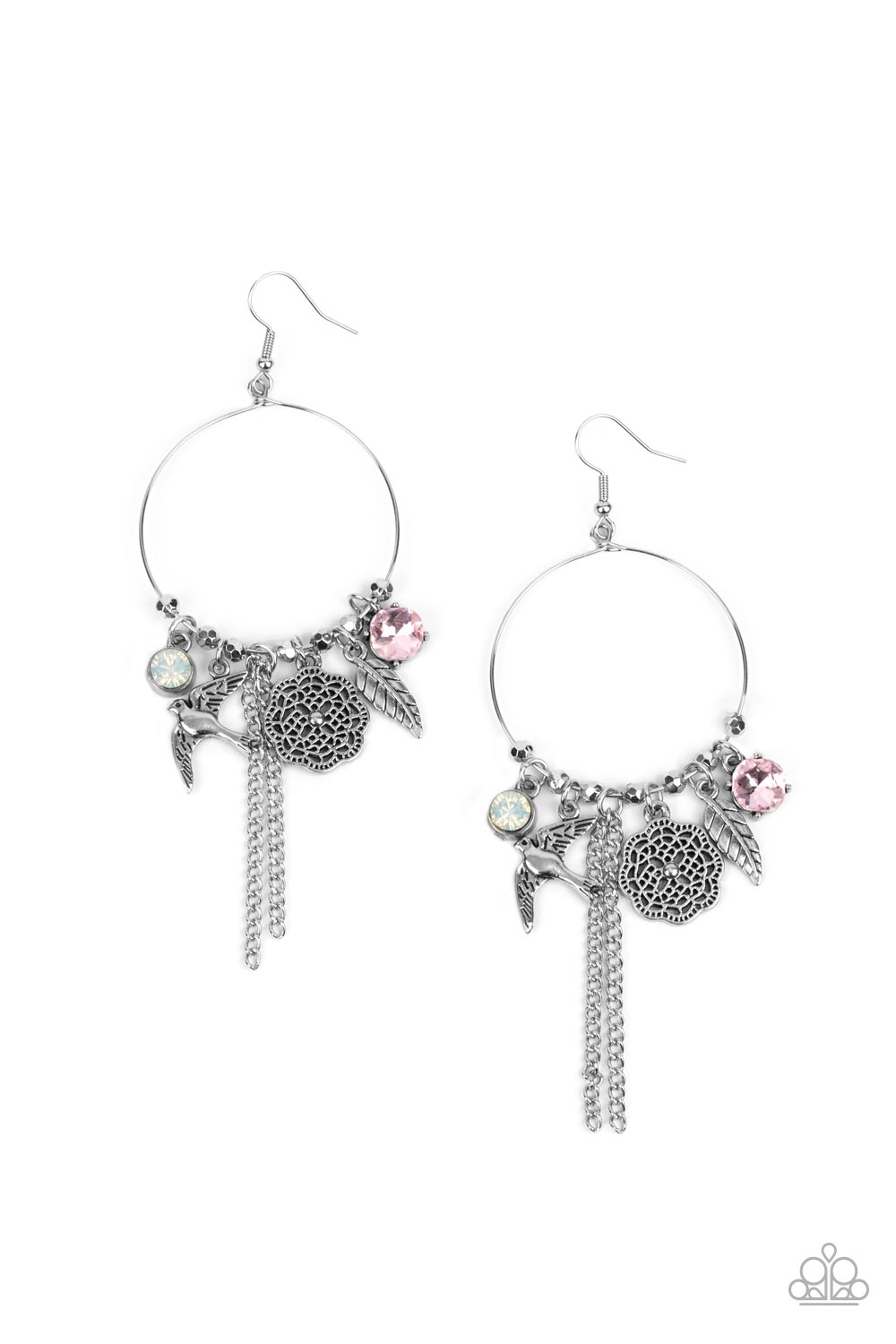 Paparazzi TWEET Dreams - Pink Earrings 