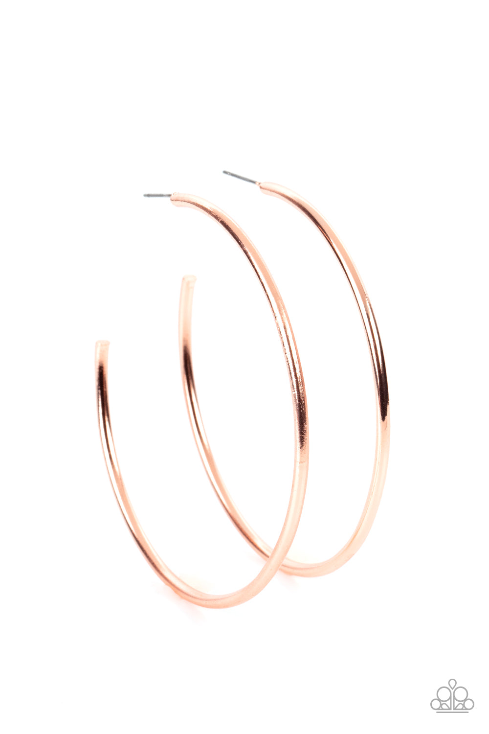 Mega Metro - Copper Hoop Earring