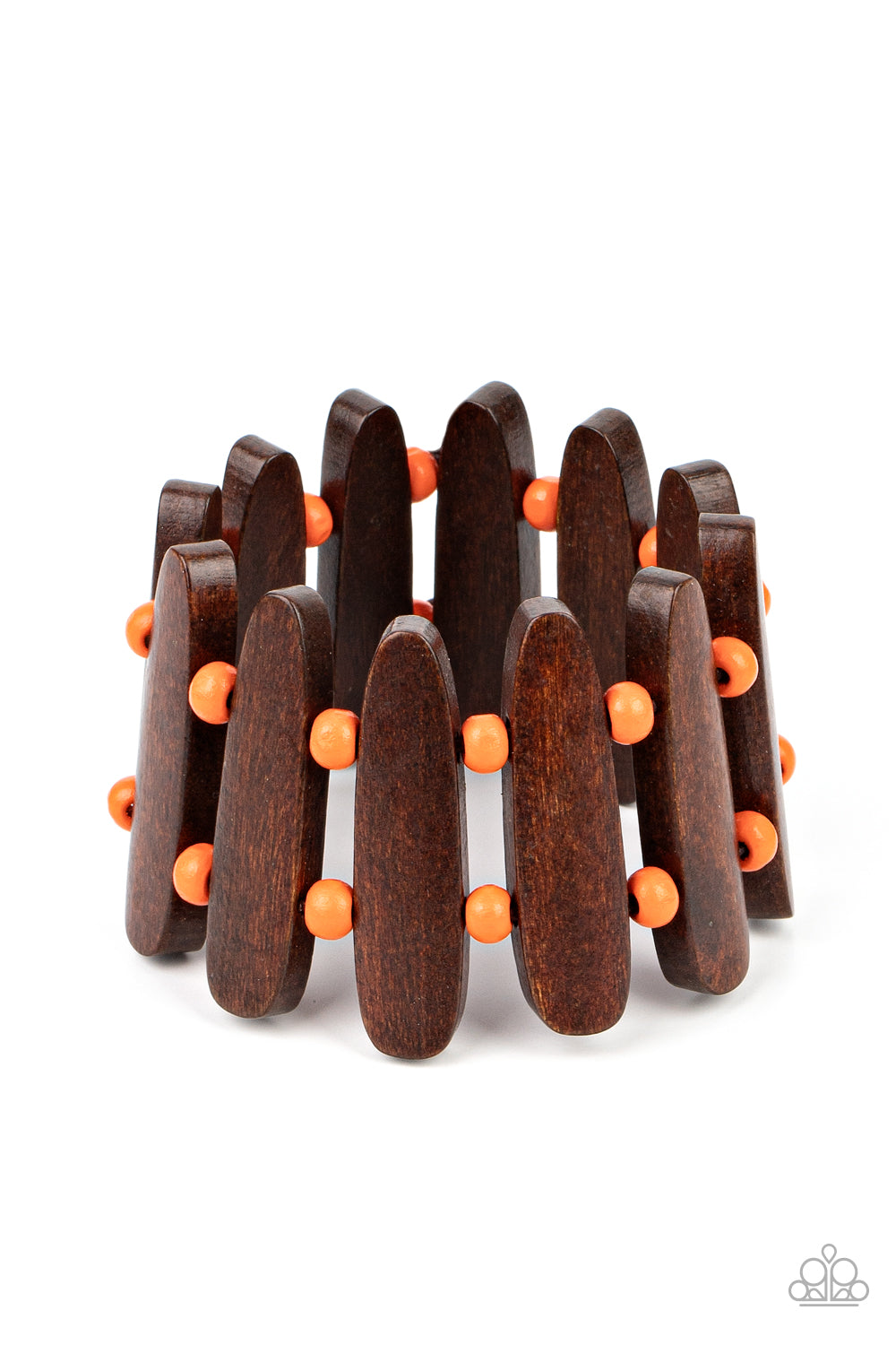Coronado Cabana - Orange Bracelet - Kingdom Bling Showroom