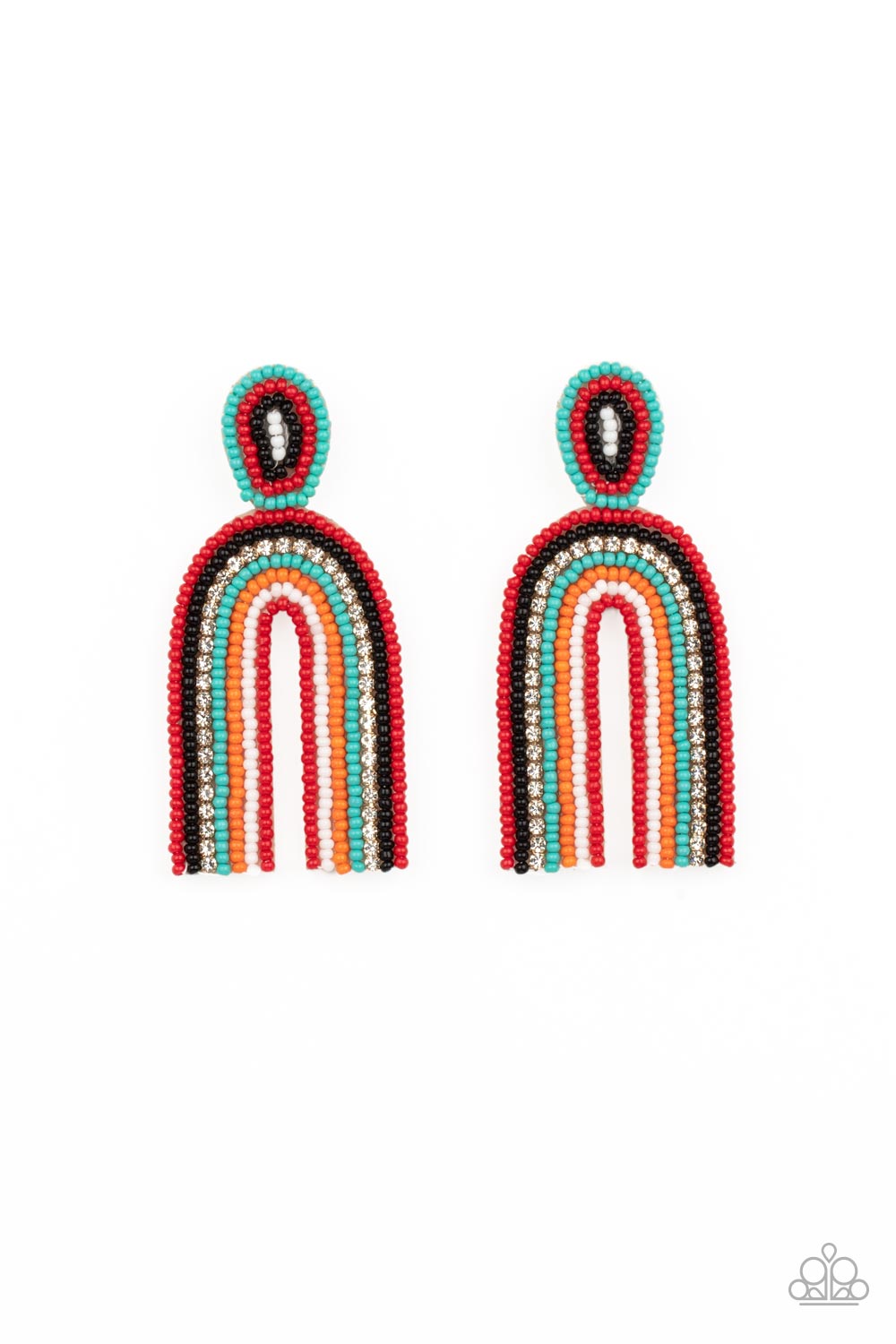 Paparazzi Rainbow Remedy - Multi Earrings 