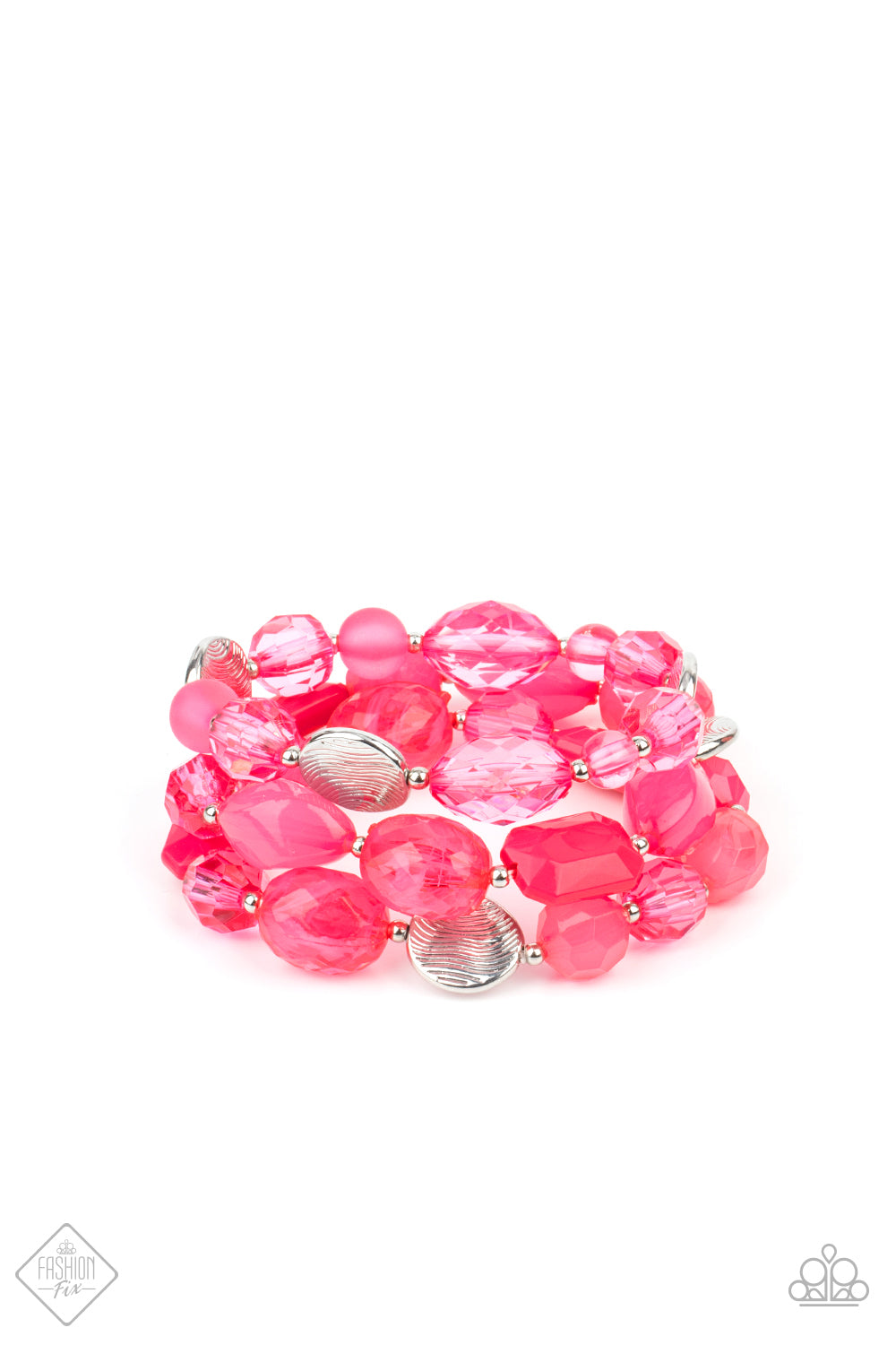 Oceanside Bliss - Pink Bracelet 