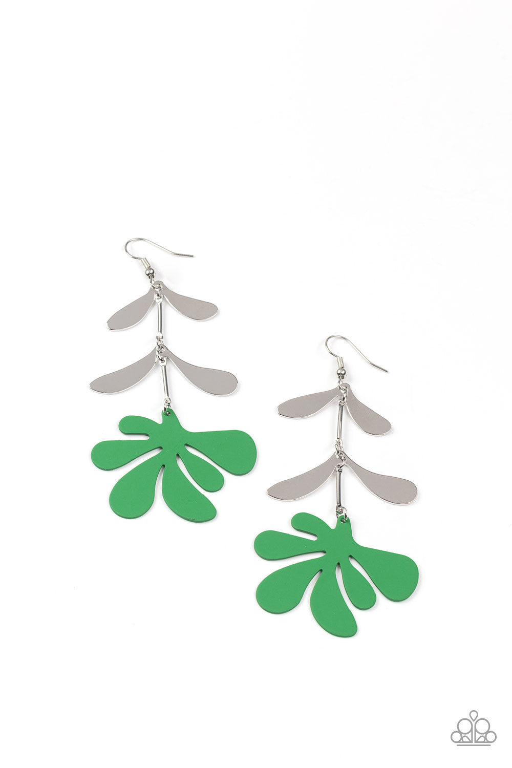 Palm Beach Bonanza - Green Earring