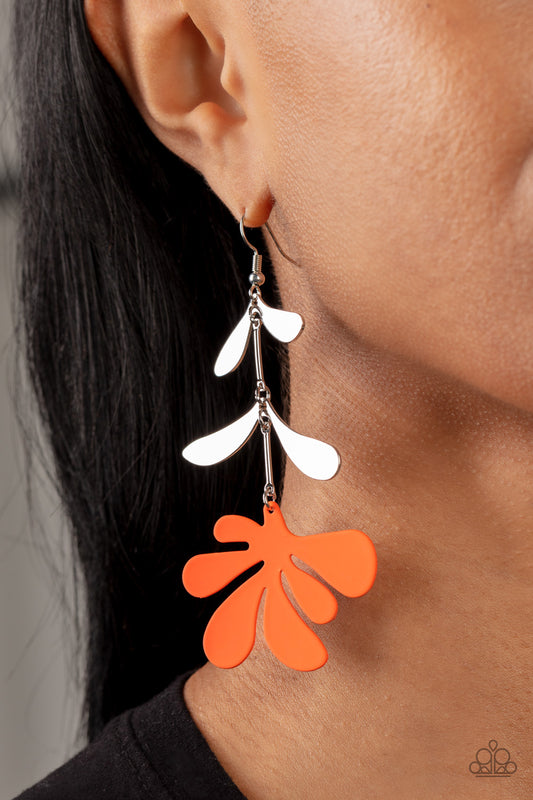 Palm Beach Bonanza - Orange Earring