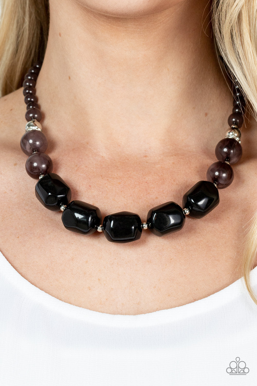 Ten Out of TENACIOUS - Black Necklace 