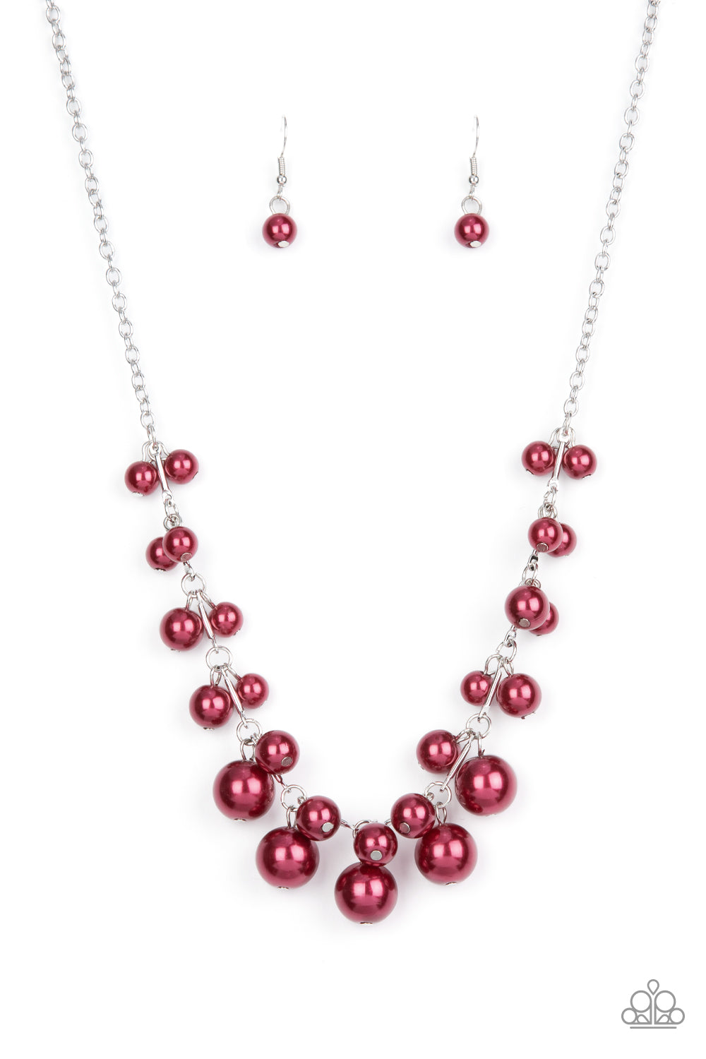 Tearoom Gossip - Red Necklace 