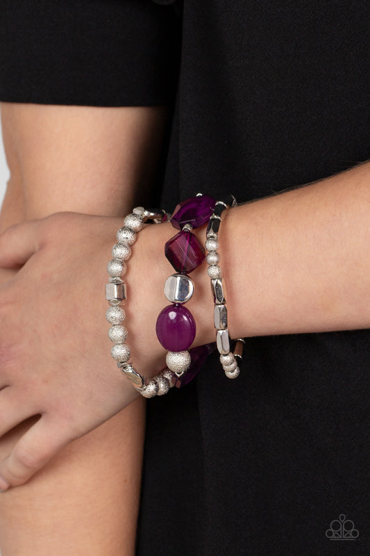 Marina Magic- Purple Bracelet 