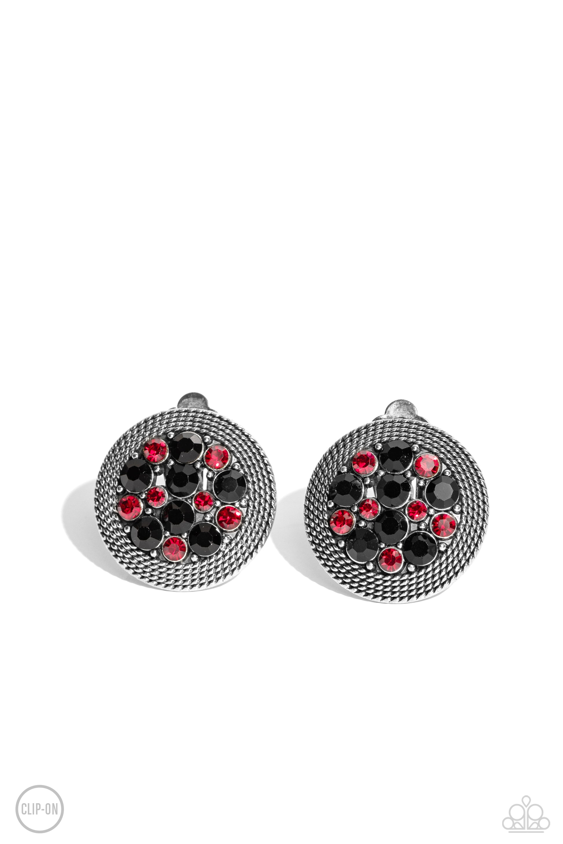 Paparazzi Stellar Status - Multi Clip On Earrings