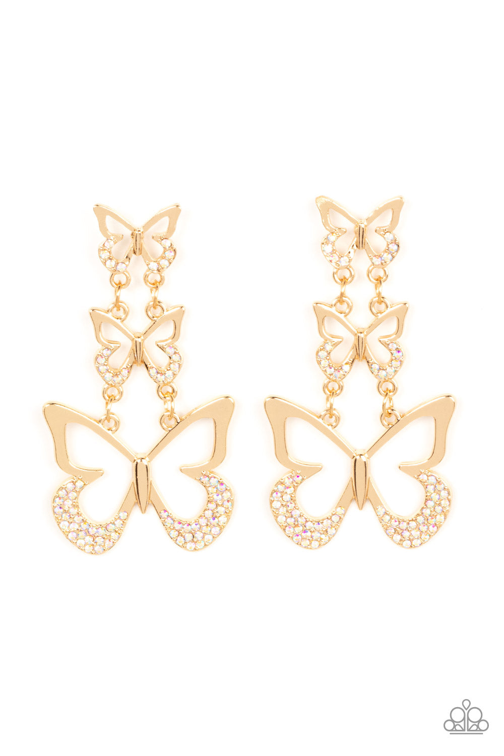 Flamboyant Flutter - Multi Earring