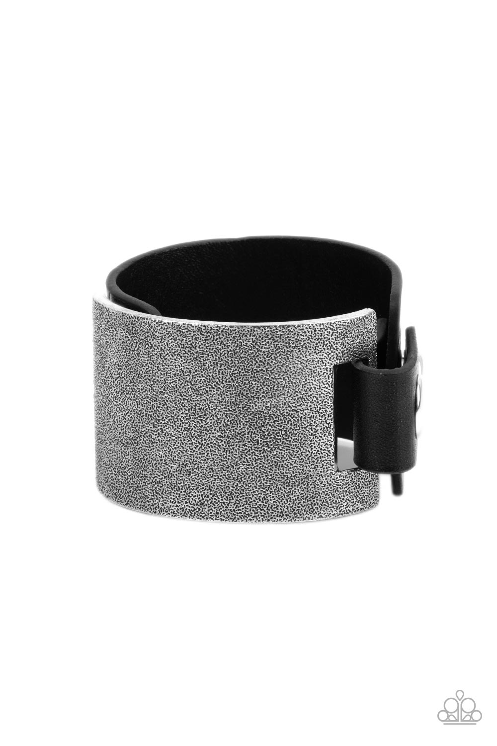 Studded Synchronism - Black Bracelet