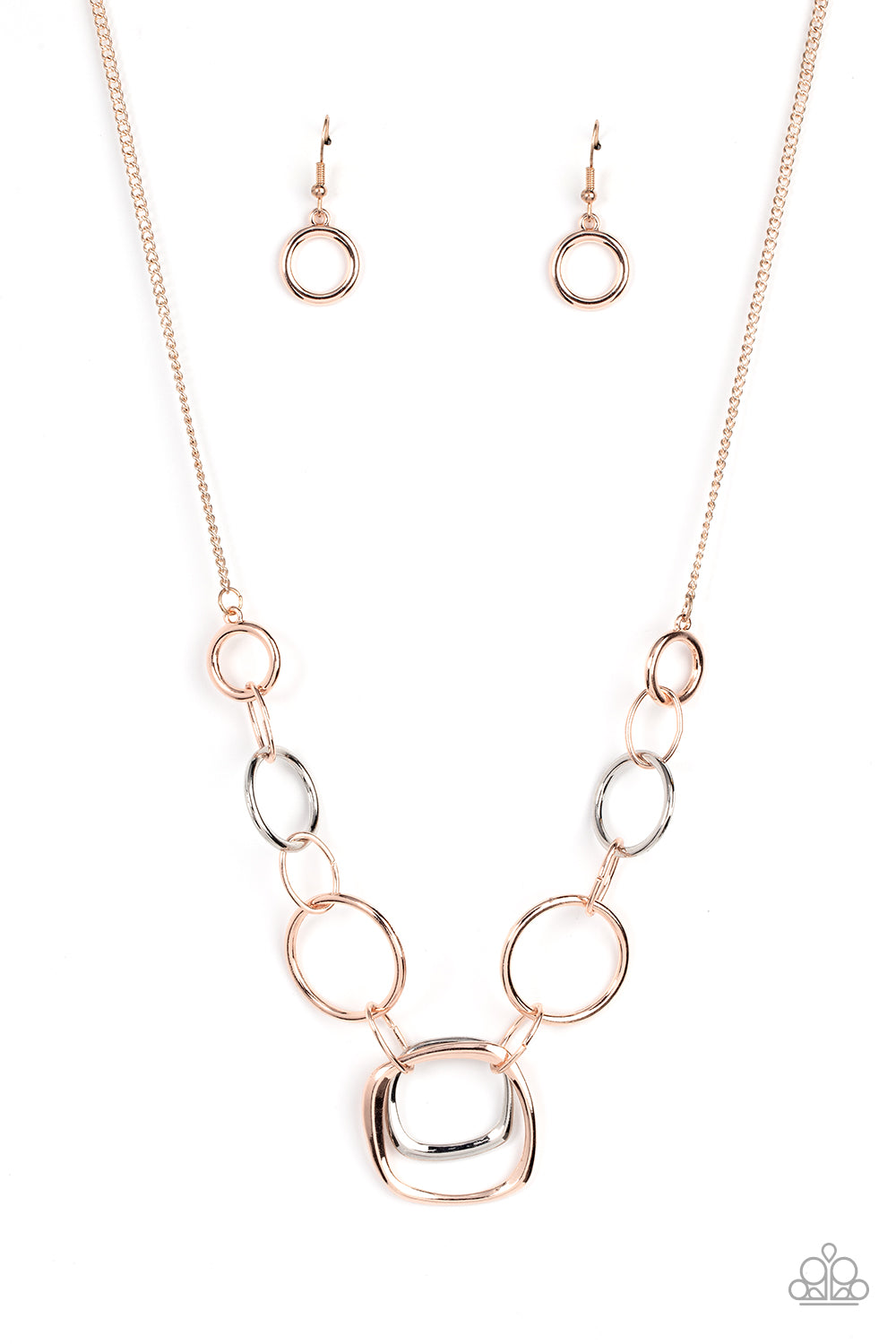 Linked Up Luminosity - Multi Necklace