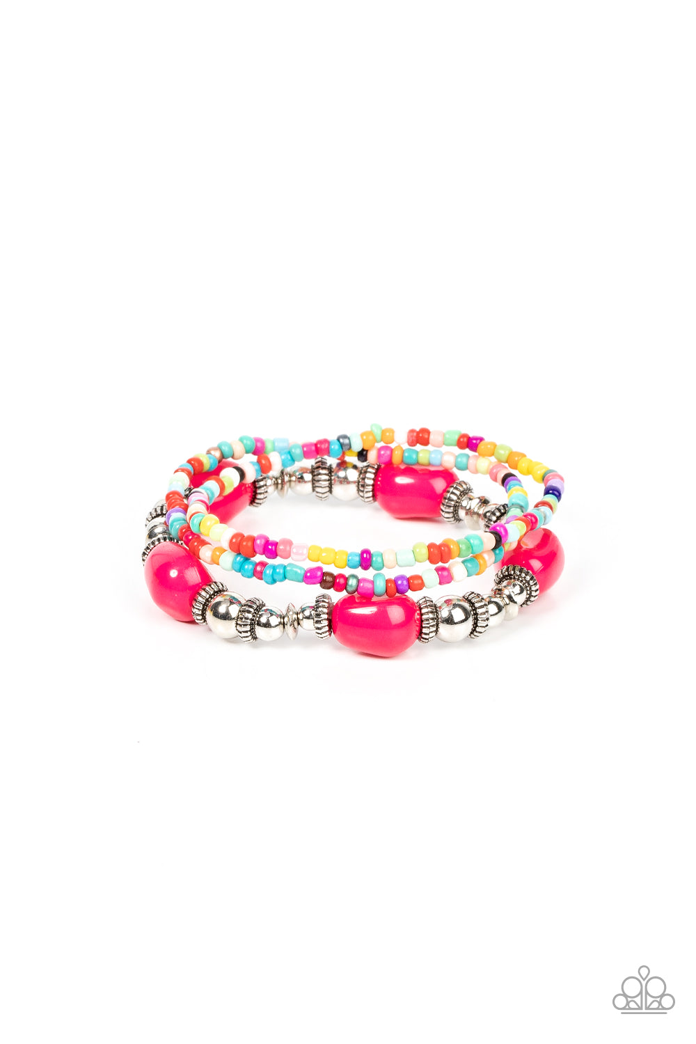 Confidently Crafty - Pink  Bracelet