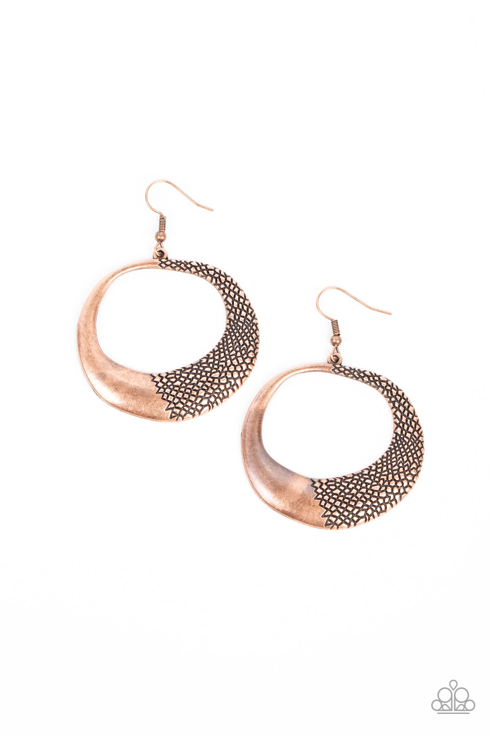 Downtown Jungle - Copper Earrings