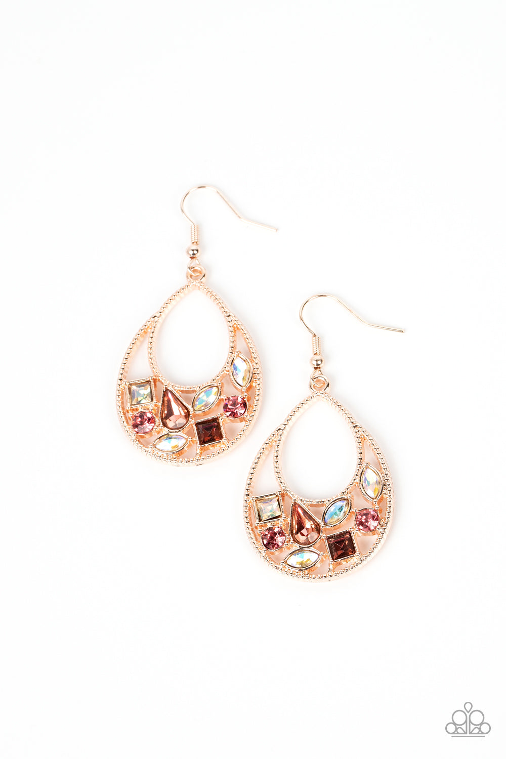 Regal Recreation - Gold Earrings