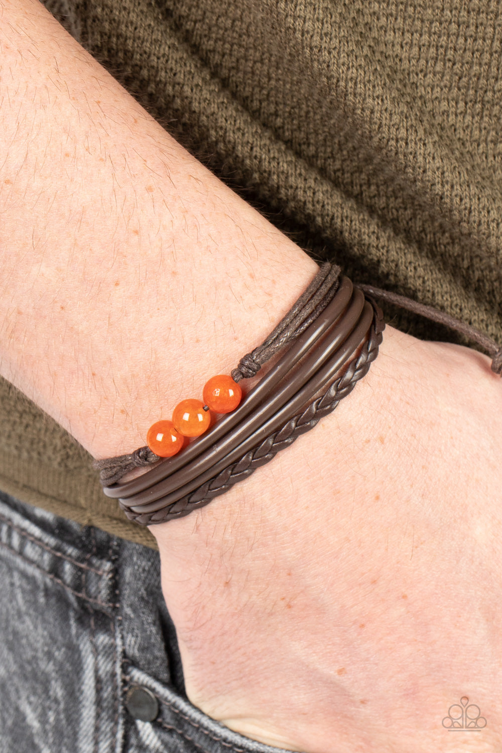 Rest Easy - Orange Urban Bracelet