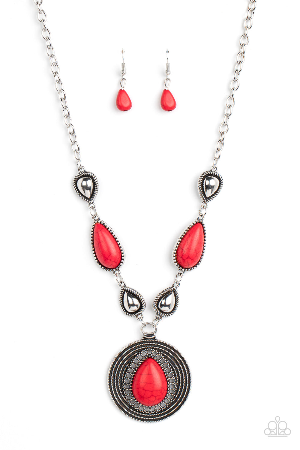 Saguaro Soul Trek - Red Necklace