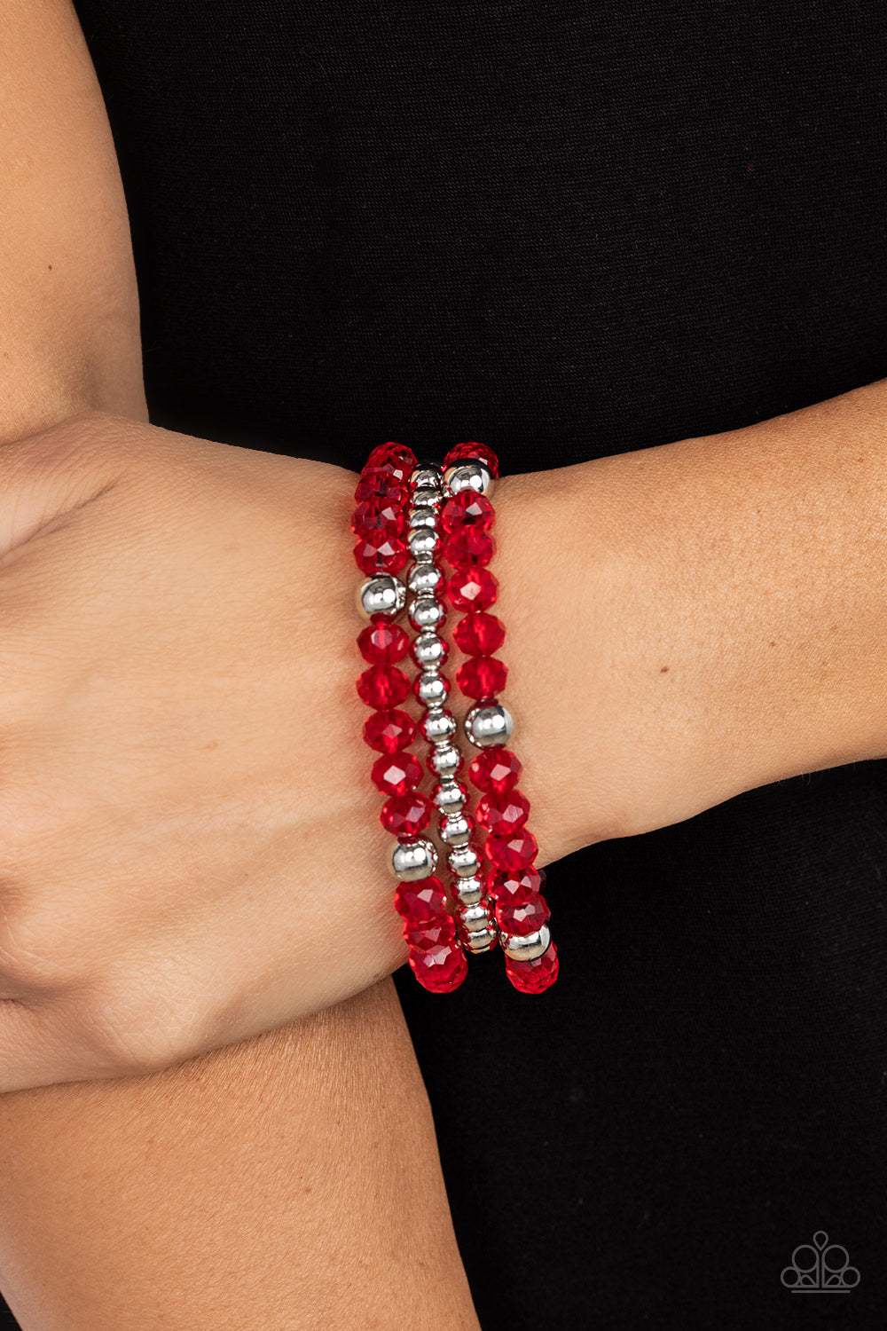 Prismatic Perceptions - Red Bracelet