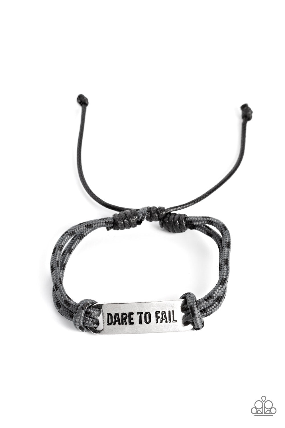 Dare to Fail - Silver Urban Bracelet