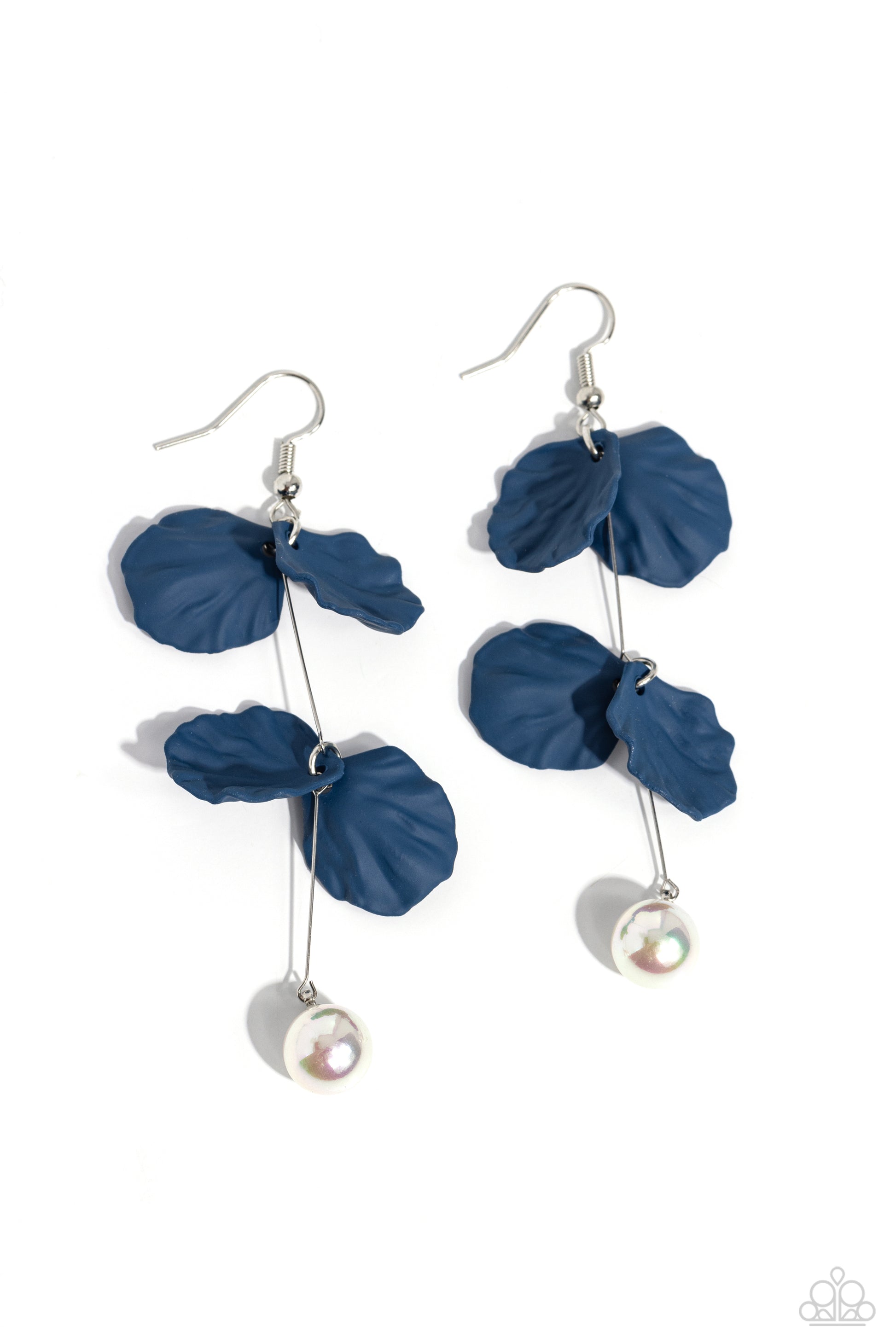 Paparazzi Edwardian Era - Blue Earrings 