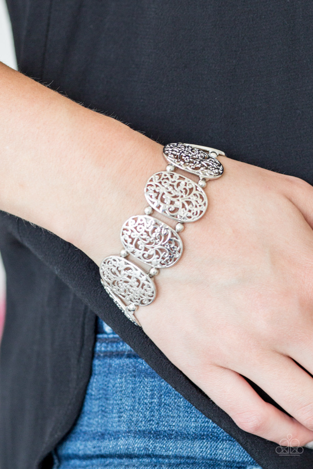 Paparazzi Everyday Elegance - Silver Bracelet - Kingdom Bling Showroom