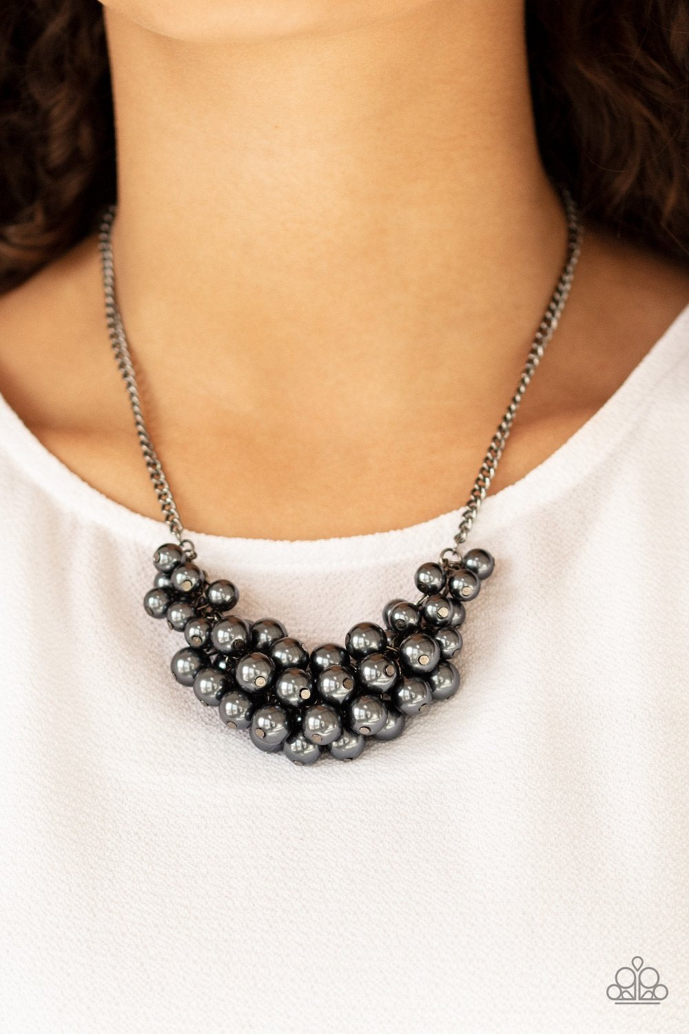 Paparazzi Grandiose Glimmer - Black Necklace 