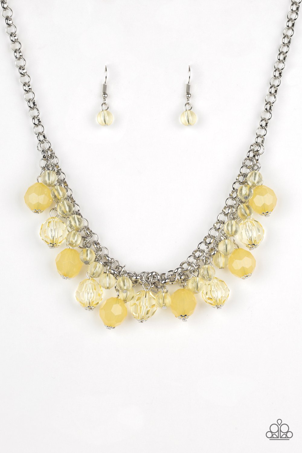 Paparazzi Fiesta Fabulous - Yellow Necklace