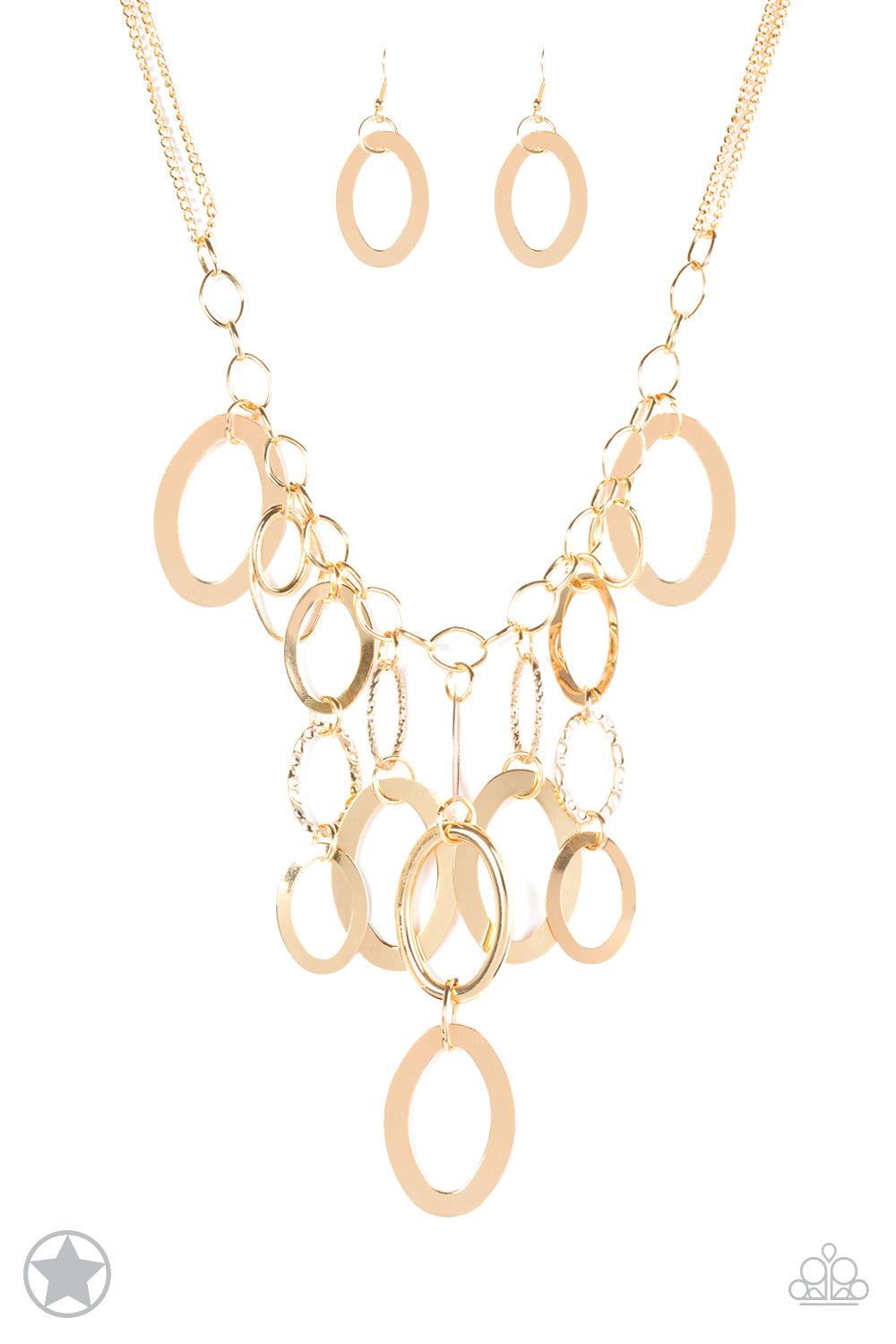 Paparazzi A Golden Spell - Gold Necklace 
