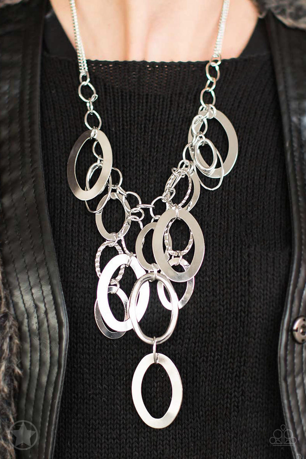 Paparazzi A Silver Spell - Silver Necklace - Kingdom Bling Showroom