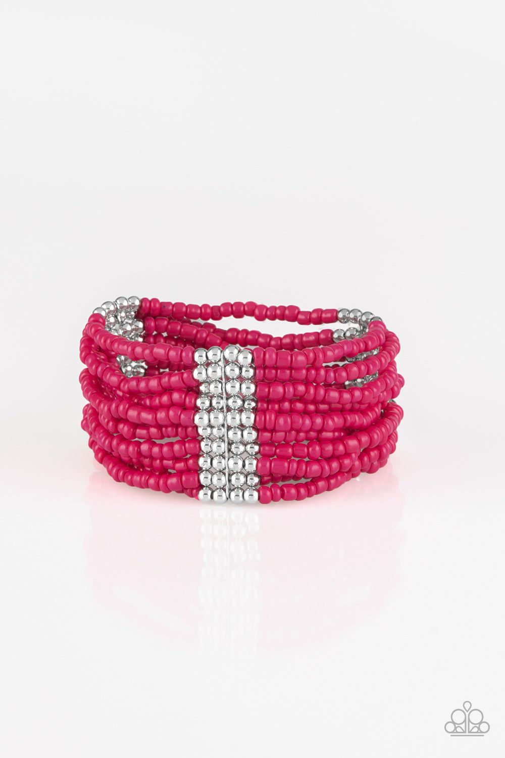 Paparazzi Outback Odyssey - Pink Bracelet - Kingdom Bling Showroom