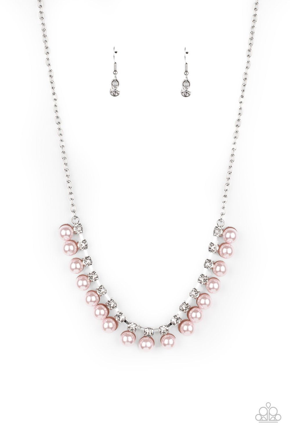 Paparazzi Frozen in TIMELESS - Pink Necklace