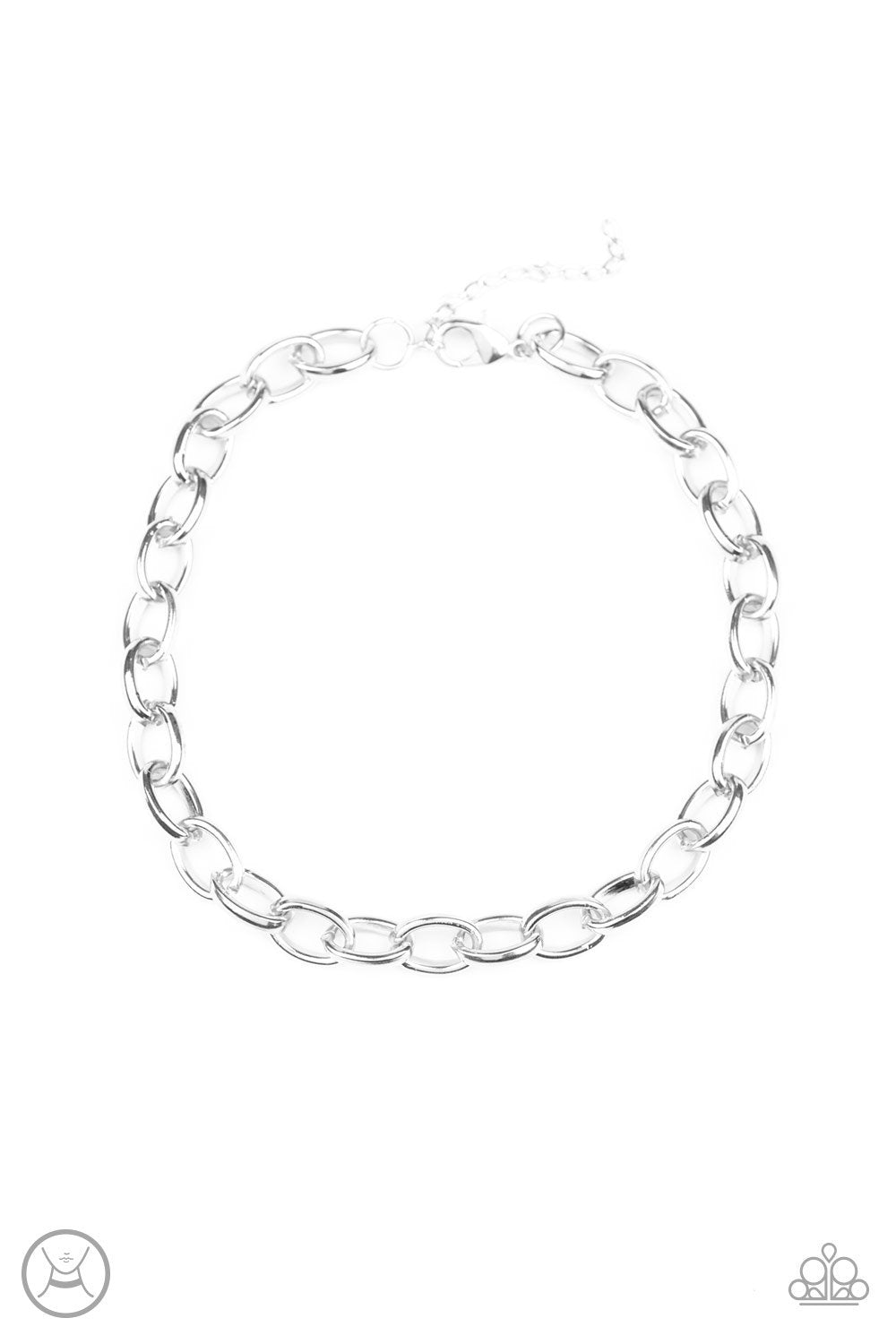 Paparazzi Urban Uplink - Silver Necklace
