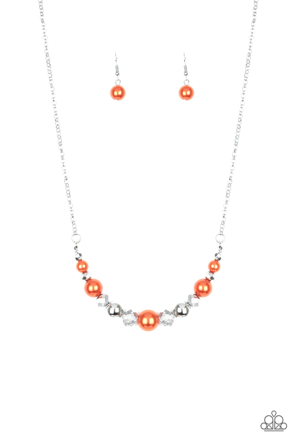 The Big-Leaguer - Orange Necklace 