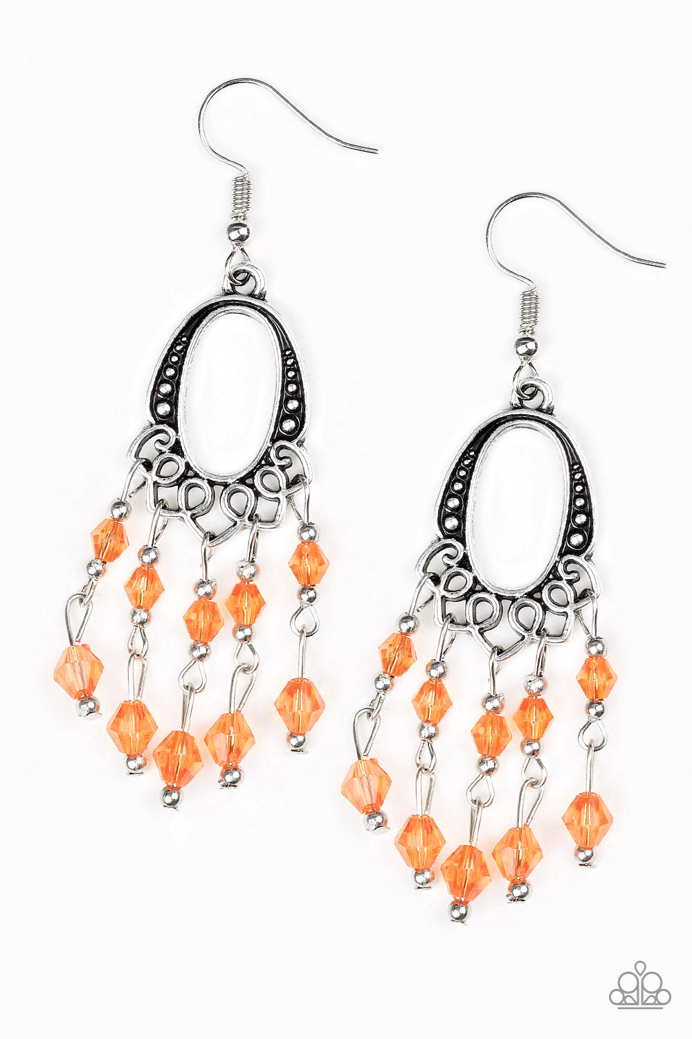 Not The Only Fish In The Sea - Orange Earrings