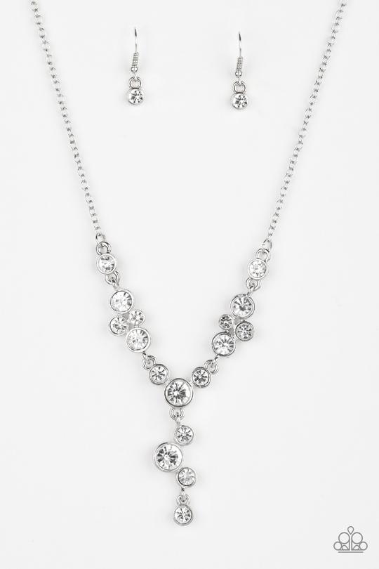 Paparazzi Five-Star Starlet - White Necklace