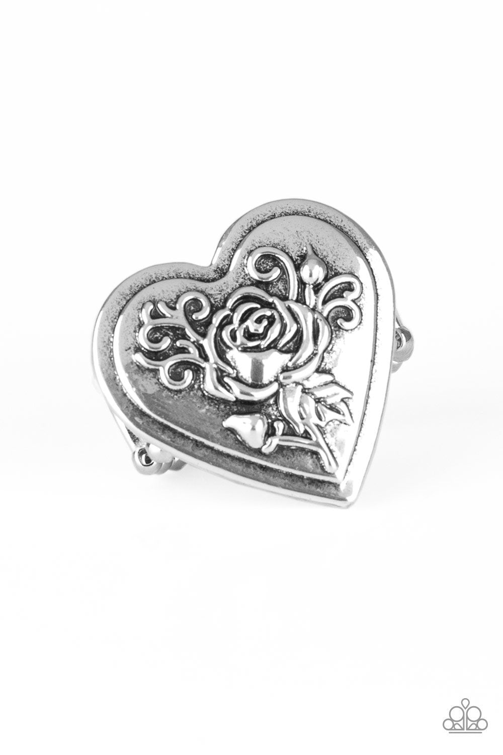 Paparazzi Beloved Bloom - Silver Ring