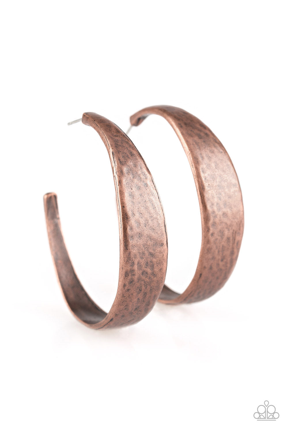 HOOP and Holler - Copper Hoop Earrings 