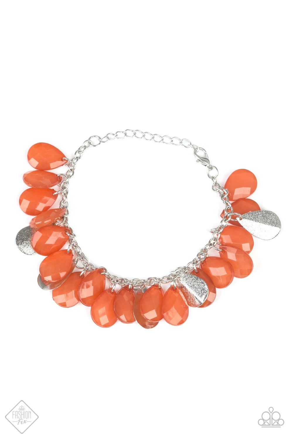 Paparazzi Fiesta Fiesta - Orange Bracelet