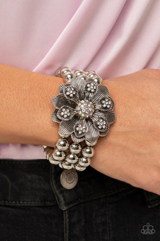 Paparazzi Botanical Bravado - Multi Bracelet - Life of The Party Exclusive January 2022