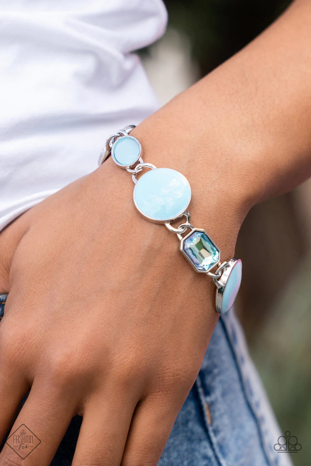 Dreamscape Dazzle - Blue Bracelet 