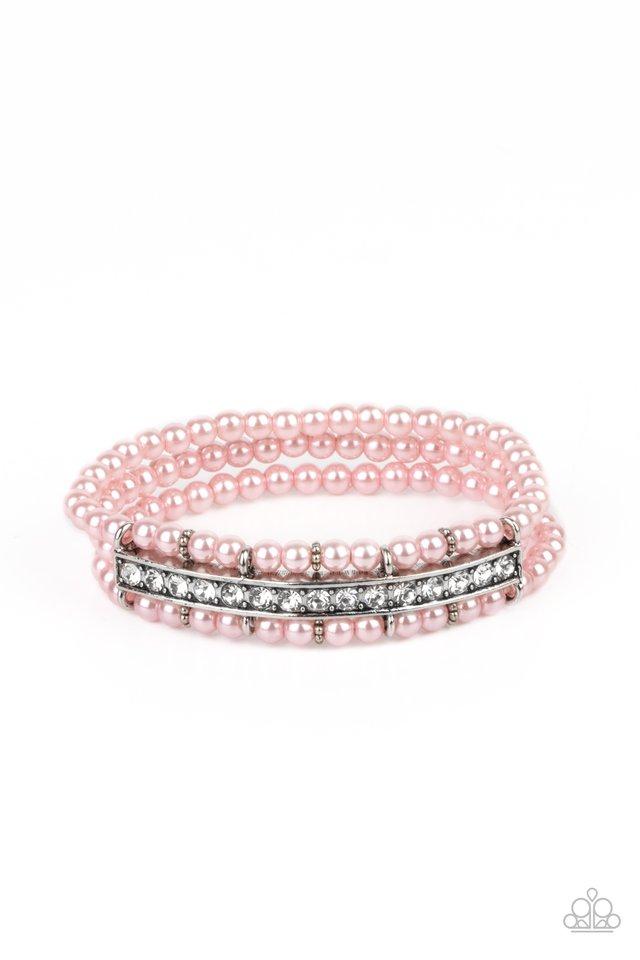 Paparazzi Vintage Beam - Pink bracelet