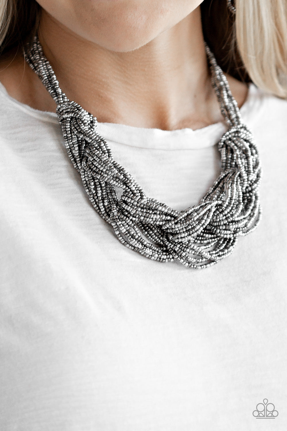 City Catwalk - Silver Necklace 