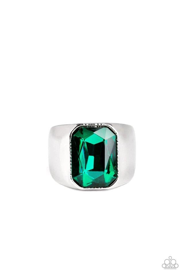 Scholar - Green Men’s Ring