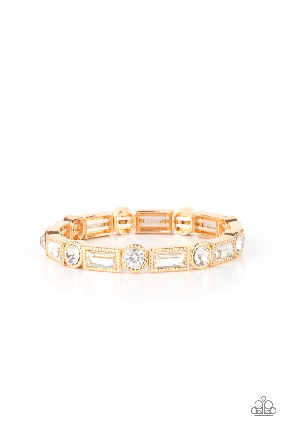 Paparazzi Classic Couture - Gold Bracelet