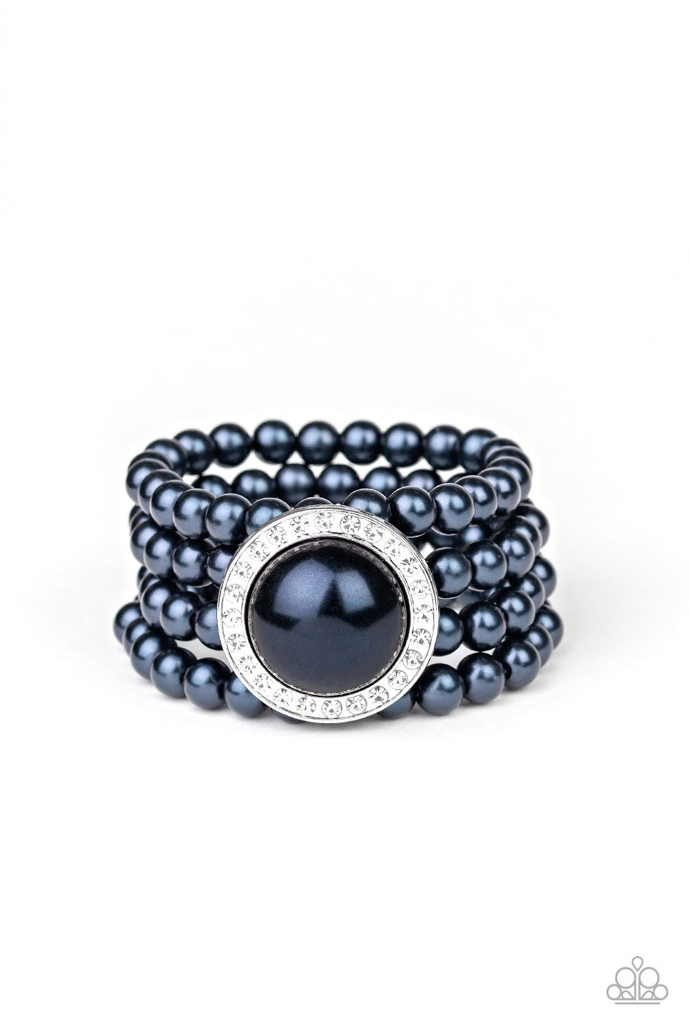 Paparazzi Top Tier Twinkle - Blue Bracelet 