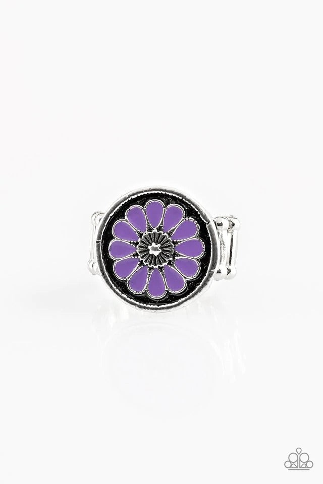 Garden View - Purple Ring