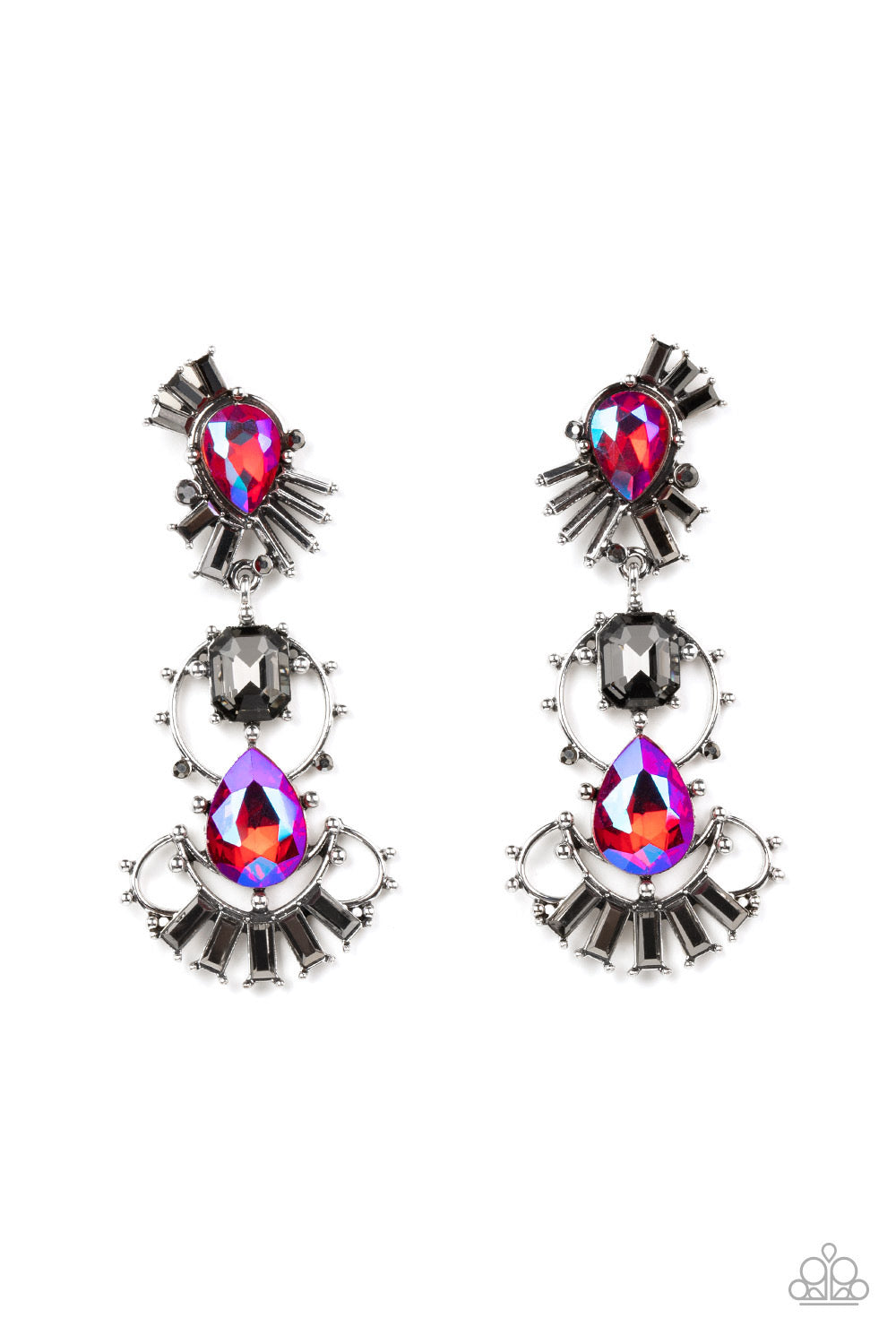 Ultra Universal - Pink Post Earrings 