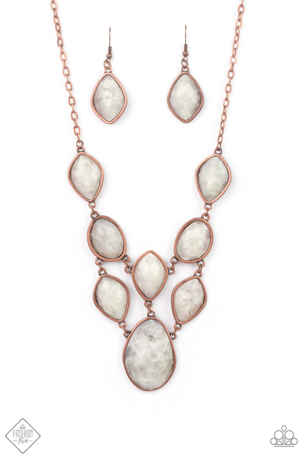 Paparazzi Opulently Oracle - Copper Necklace 